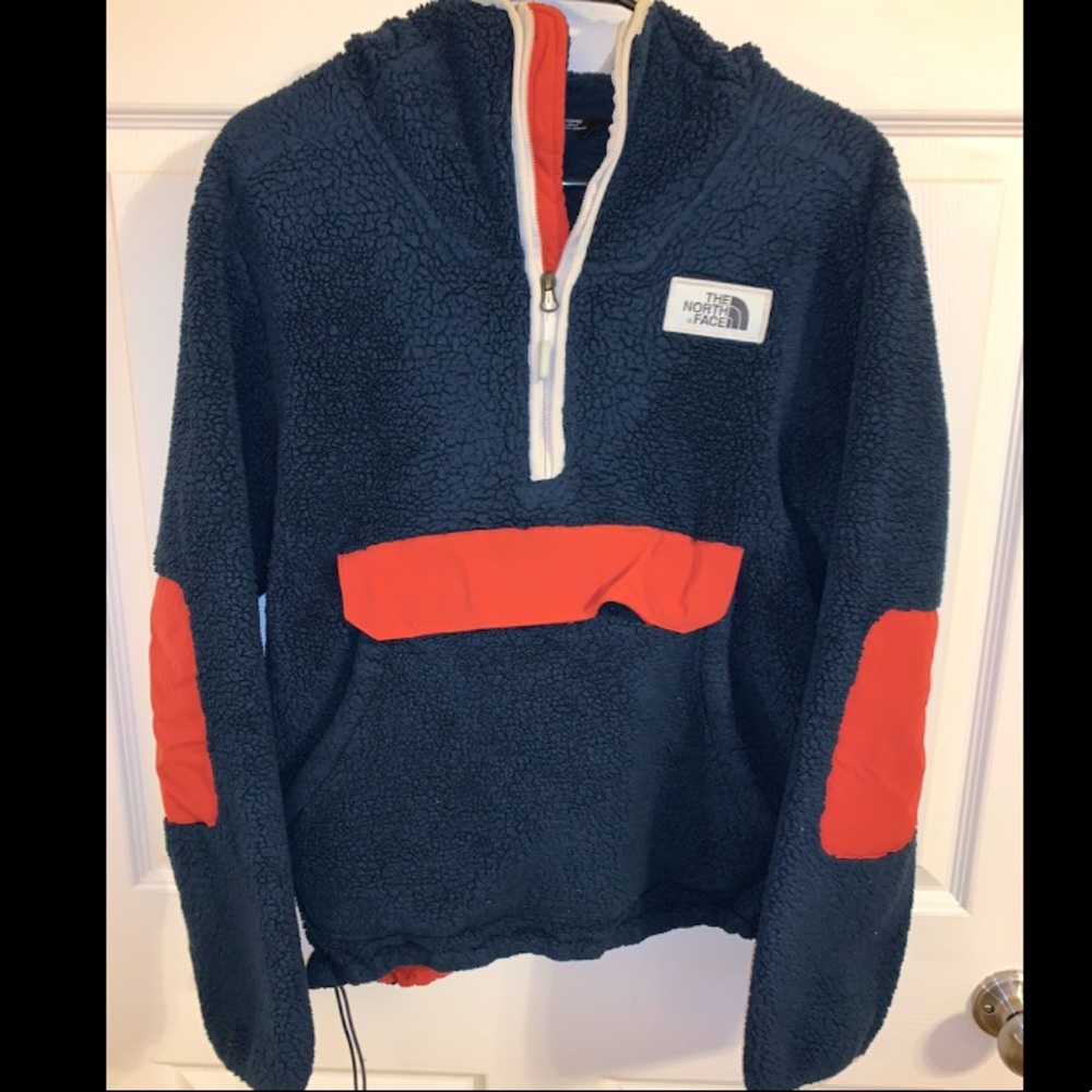 The North Face cozy half-zip hoodie